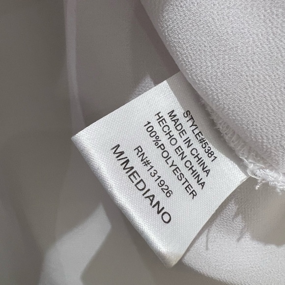 Tea n Rose White Button Down Shirt - Picture 4 of 4